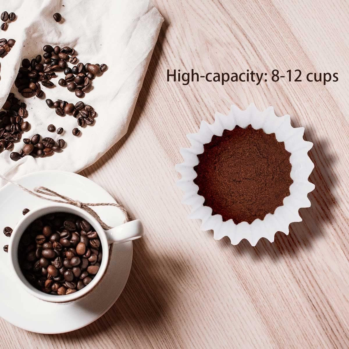 Revelook compostable filters deliver earth-friendly disposal with no mess after brewing.
