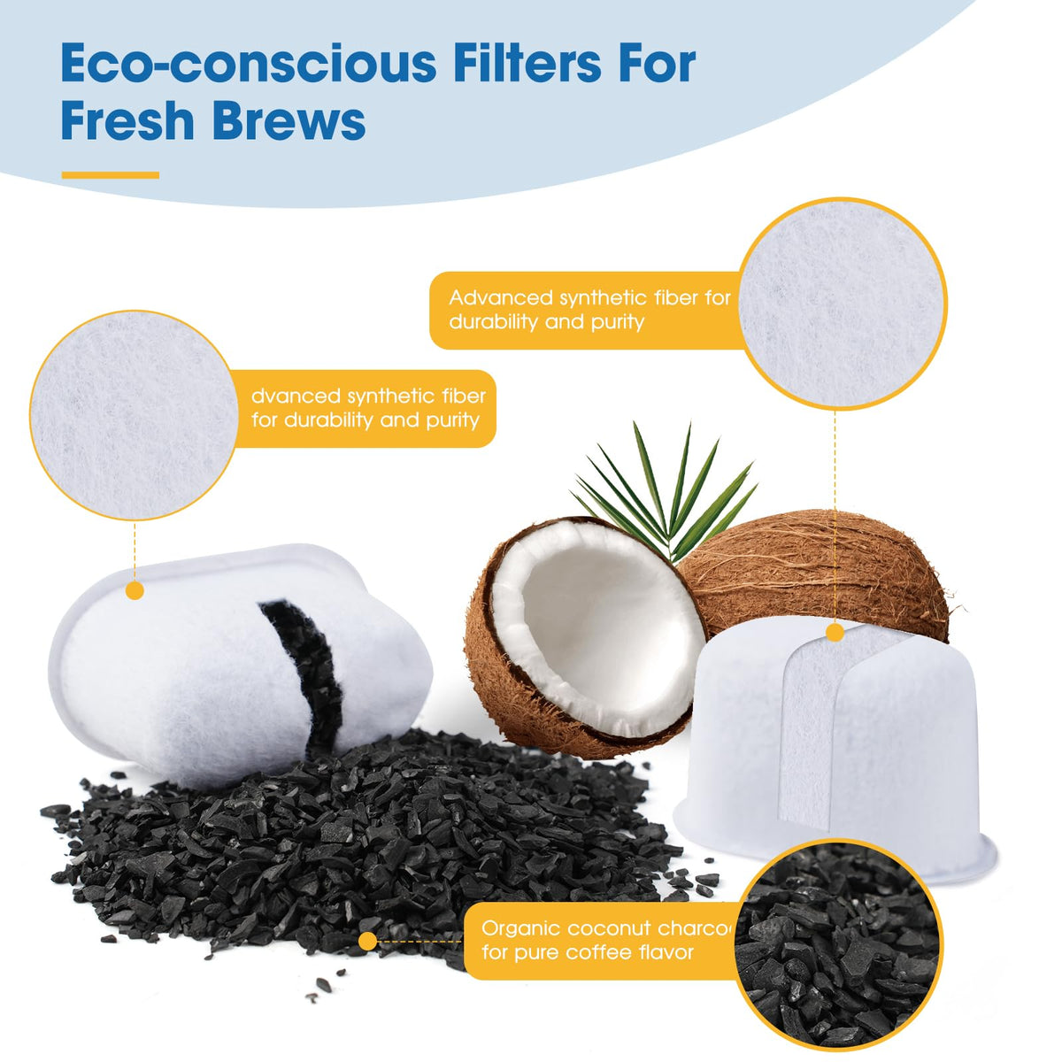 Revorit 12-pack water filter cartridges provide consistent taste enhancement.