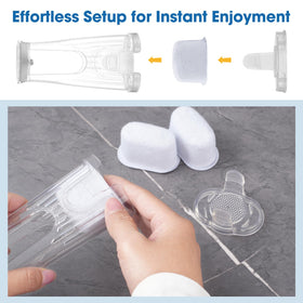 Revorit Keurig filter tall holder fits tall reservoirs for seamless compatibility.