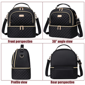 REXMONA lunch bag used for work, picnics, and beach days for versatile use