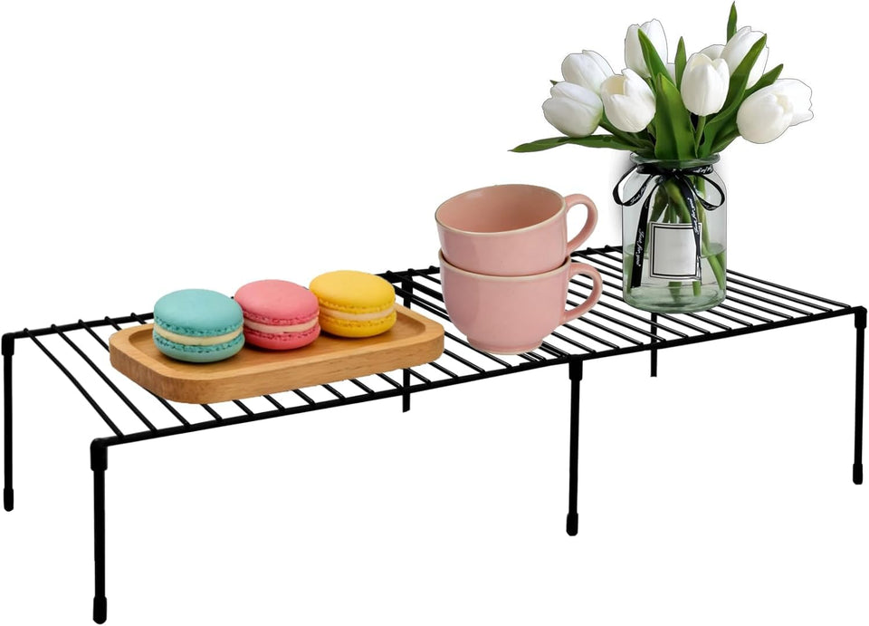 Rexwnadu freezer shelf extended for a customizable storage fit in the top freezer