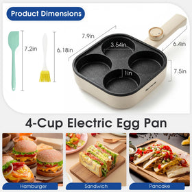 REXYHOME complete kit includes cord, manual, spatula and brush for setup
