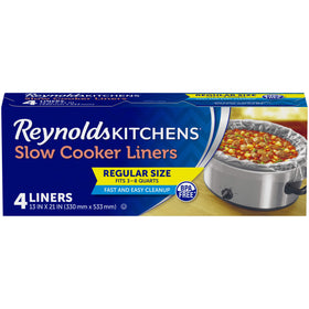 Reynolds Kitchens slow cooker liners box ready for quick cleanup and meals