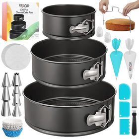 RFAQK 4 inch mini cake pan for precise, even baking.