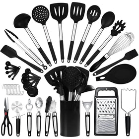 RFAQK silicone spatula for nonstick pans, smooth flipping and easy release