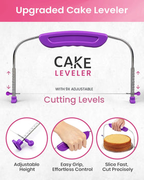 RFAQK cake leveler for precise spacing and layers
