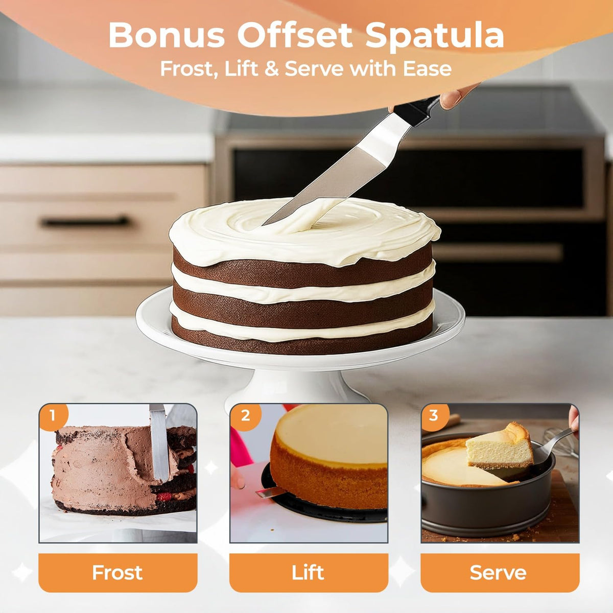 Recipe eBook with cake ideas sent by email.