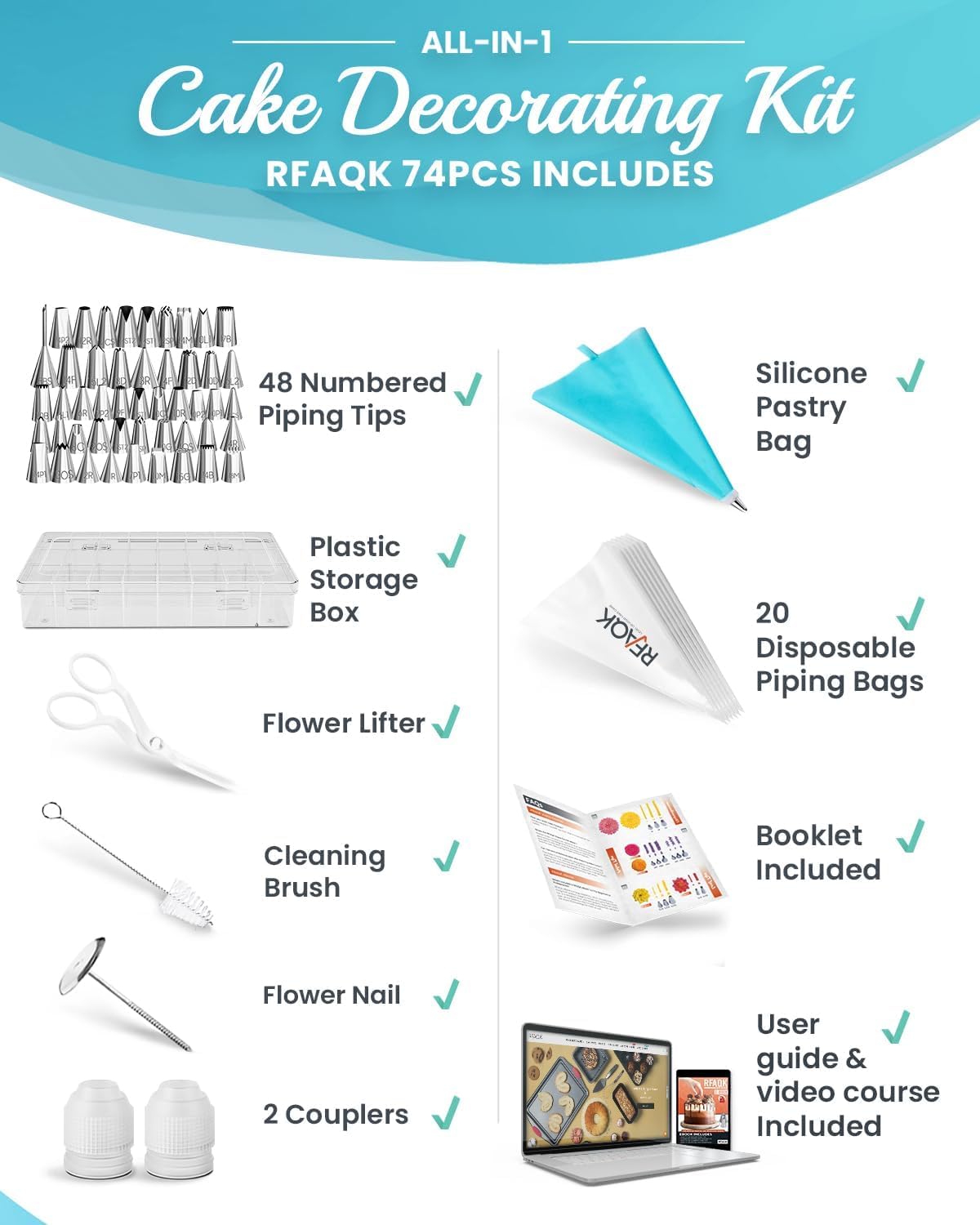 RFAQK PDF e-book and pattern booklet for beginners