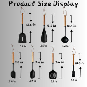 RFSCDI all-in-one silicone utensil set complements any kitchen.