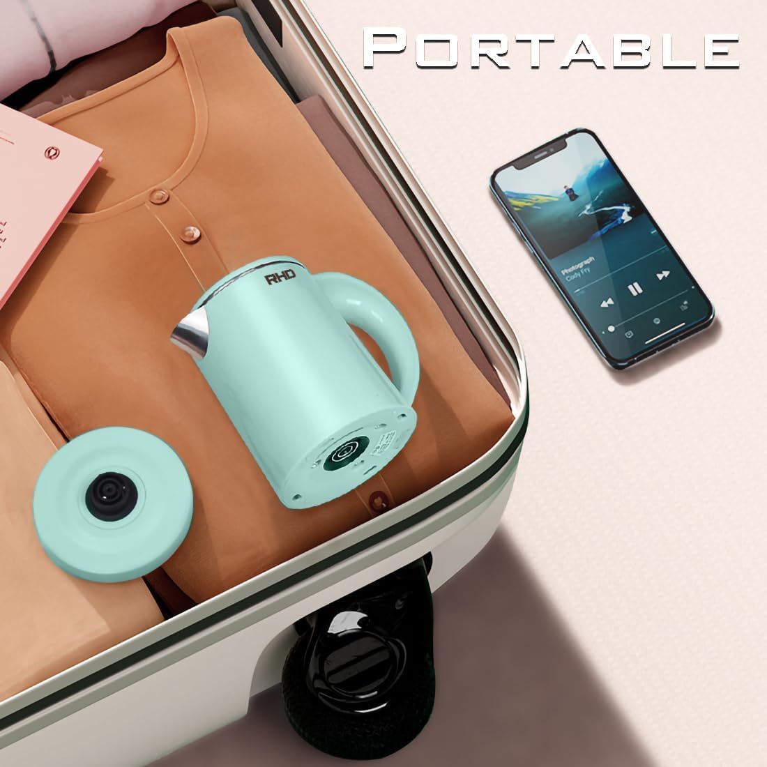 RHD insulated outer shell stays cool to the touch during use.