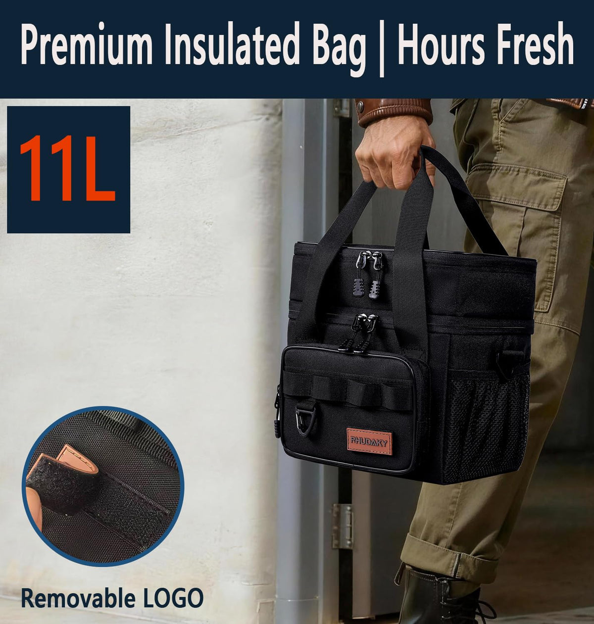Rhudaky 11L heavy-duty bag keeps food fresh for hours