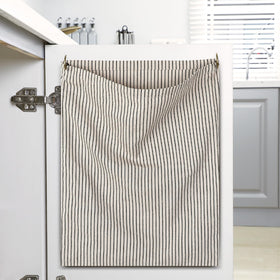 Ribbonlic bag rag cloth holder sized 15 by 18 inches for convenient storage.