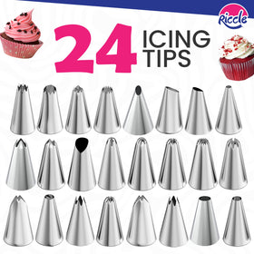 RICCLE cake liners six-count for easy baking and clean-up