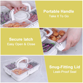 RicheMake Snackle Box is dishwasher safe for easy cleaning