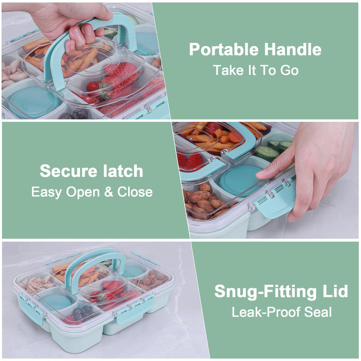 Dishwasher-safe RicheMake container simplifies cleanup after meals