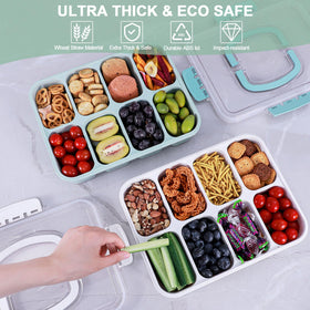 RicheMake Snackle Box large-capacity tray for fruits, nuts, and treats.