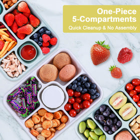 RicheMake Snackle Box large capacity tray fits a variety of foods