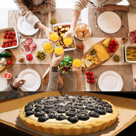RICHSC-PAN fluted sides promote a sturdy crust and even browning.