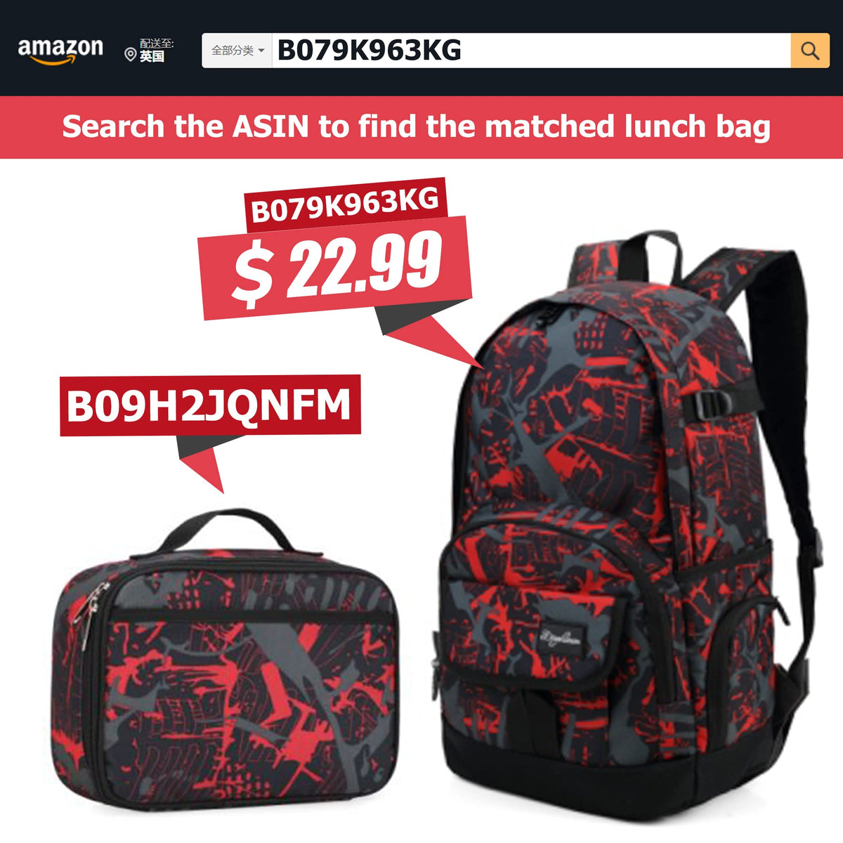 Rickyh Style compact lunch bag, 10x8x3.7 inches, ideal for packed lunches.