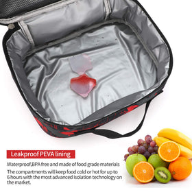 Rickyh Style lunch bag with detachable buckle strap for versatile carrying.