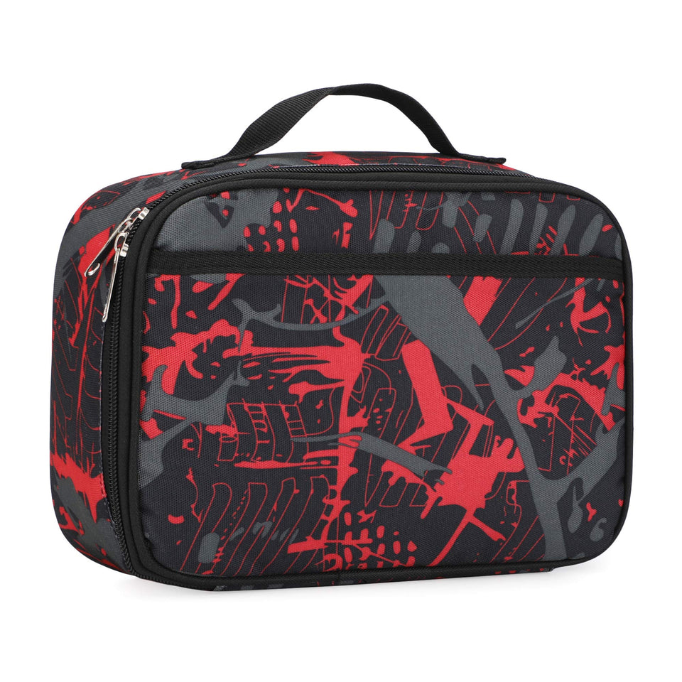 Rickyh Style insulated lunch box with padded liner keeps meals fresh during commutes.
