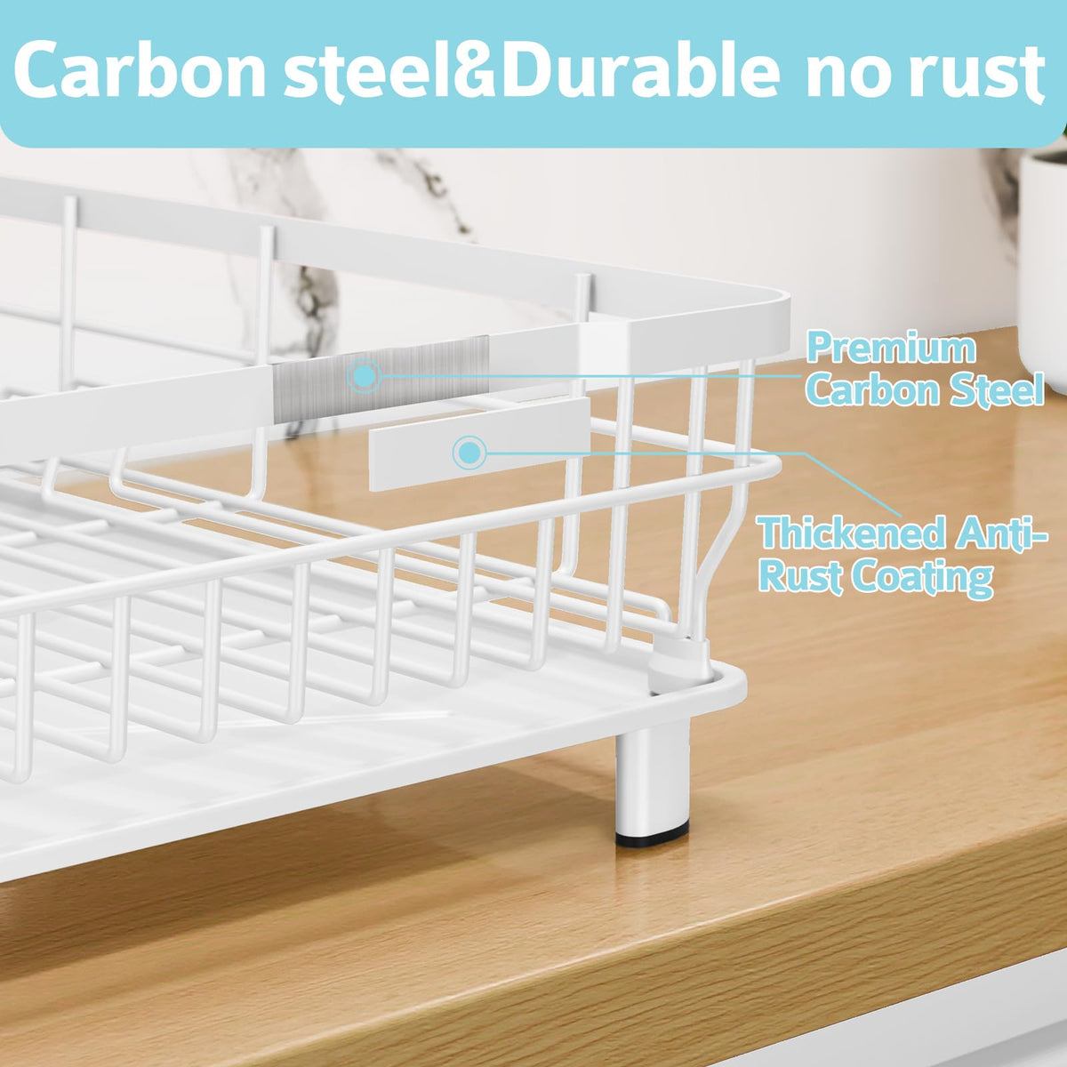 Durable Ricobes rack made of carbon steel with rustproof coating for daily use
