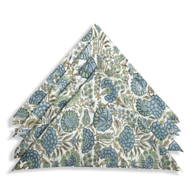 Ridhi Asparagus Green napkins eco-friendly dining promotes sustainable hosting.