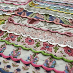 Entertaining table using Ridhi cloth napkins for gatherings
