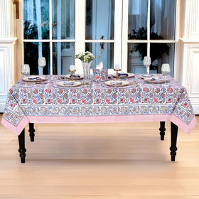 Ridhi made in India tablecloth reflecting craftsmanship.