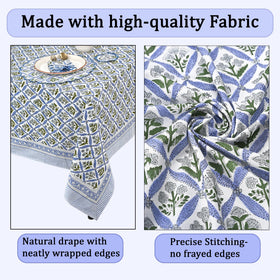 Ridhi large square tablecloth suits fall and holiday tables