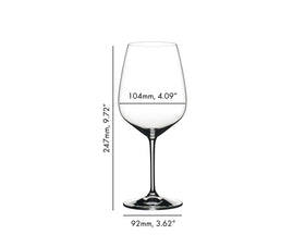 Riedel Extreme Clear Glass transparent to enjoy color and clarity