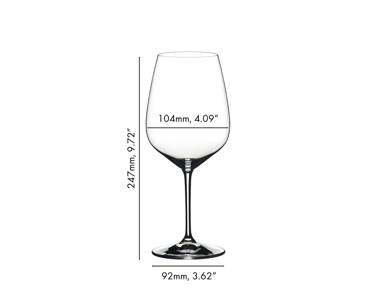 Riedel Extreme Contours dramatic profile for flavor finesse