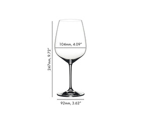Riedel Extreme Contours dramatic profile for flavor finesse