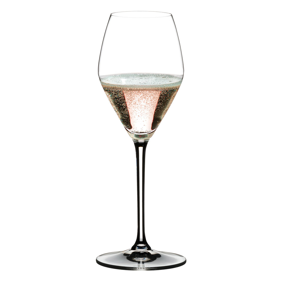 Riedel Extreme four-pack rosé/champagne glass highlighting bouquet and freshness