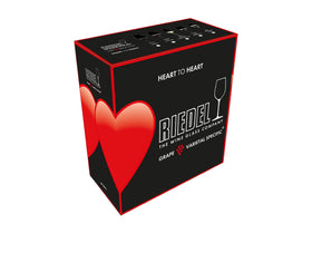 Riedel Heart To Heart two-glass set showcases red wine structure