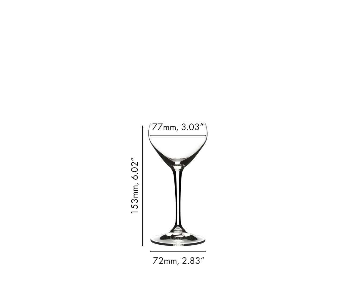 Riedel Nick & Nora old fashioned and martini glass set