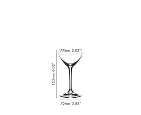 Riedel Nick & Nora old fashioned and martini glass set