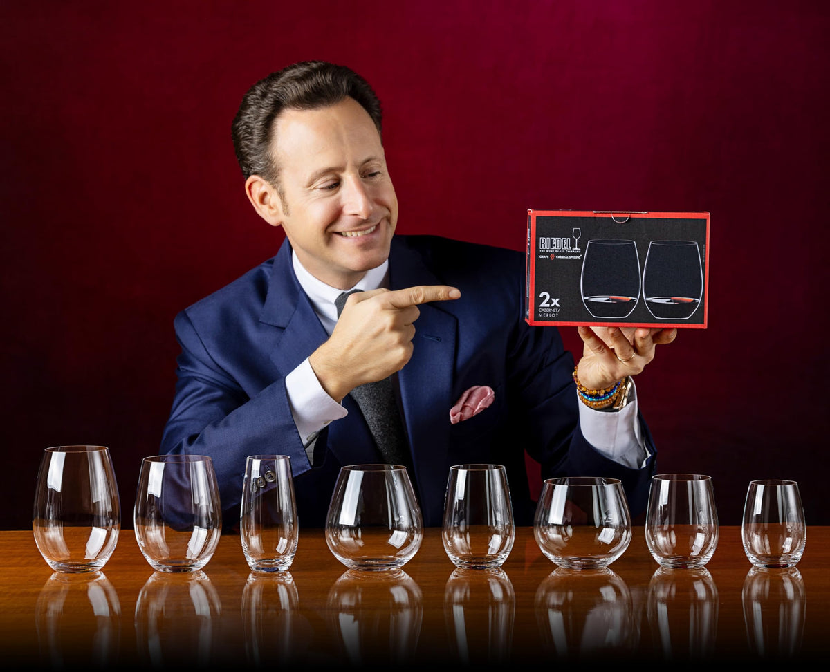 Riedel O tumbler features space-saving design for compact spaces
