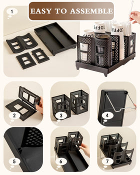 Riiriou portable dispenser can be disassembled for easy transport.