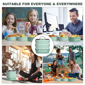 RIKDOKEN lunch box appeals to kids with a lightweight, kid-friendly design.