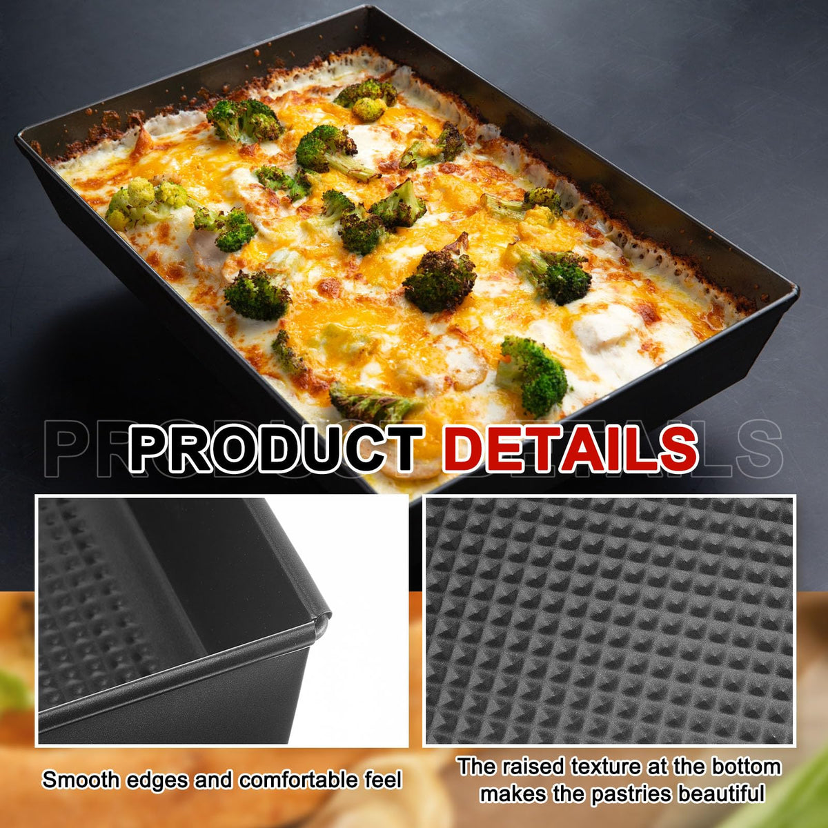 RimCereal pan demonstrates even heat conduction for consistent crust
