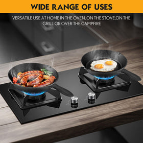 rincentd detachable silicone handles provide safe grip for easy pan transfers