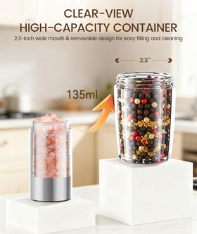 Ringco Gravity top-dispensing area keeps residue away from base
