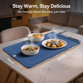 Rintea warming mat suitable for parties, buffets, and gatherings.