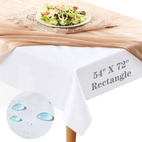 RINOZO table pad protector heavy-duty 54x72 guarding your table from scratches and spills