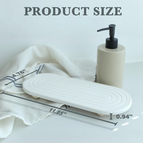 RIOMZY Kitchen Soap Brush Organizer keeps counters tidy and accessible