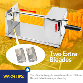 RioRand interchangeable blades offer versatile options for curved cuts and veggie spirals