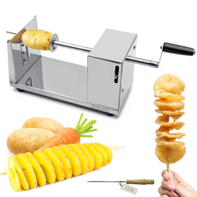 RioRand tornado potato cutter base shows stable non slip footing for safe operation