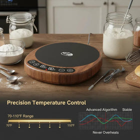 Risecret Pro 2026 dough probe reading illustrating precise temperature