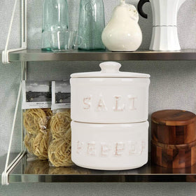 Rissetree salt pepper lid container keeps moisture out and freshness in.